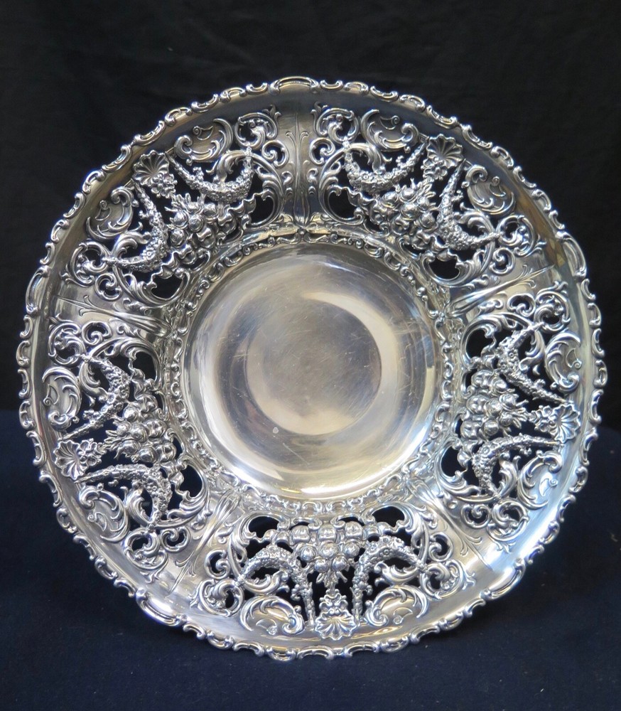 Vintage 19th century Whiting Sterling Compote