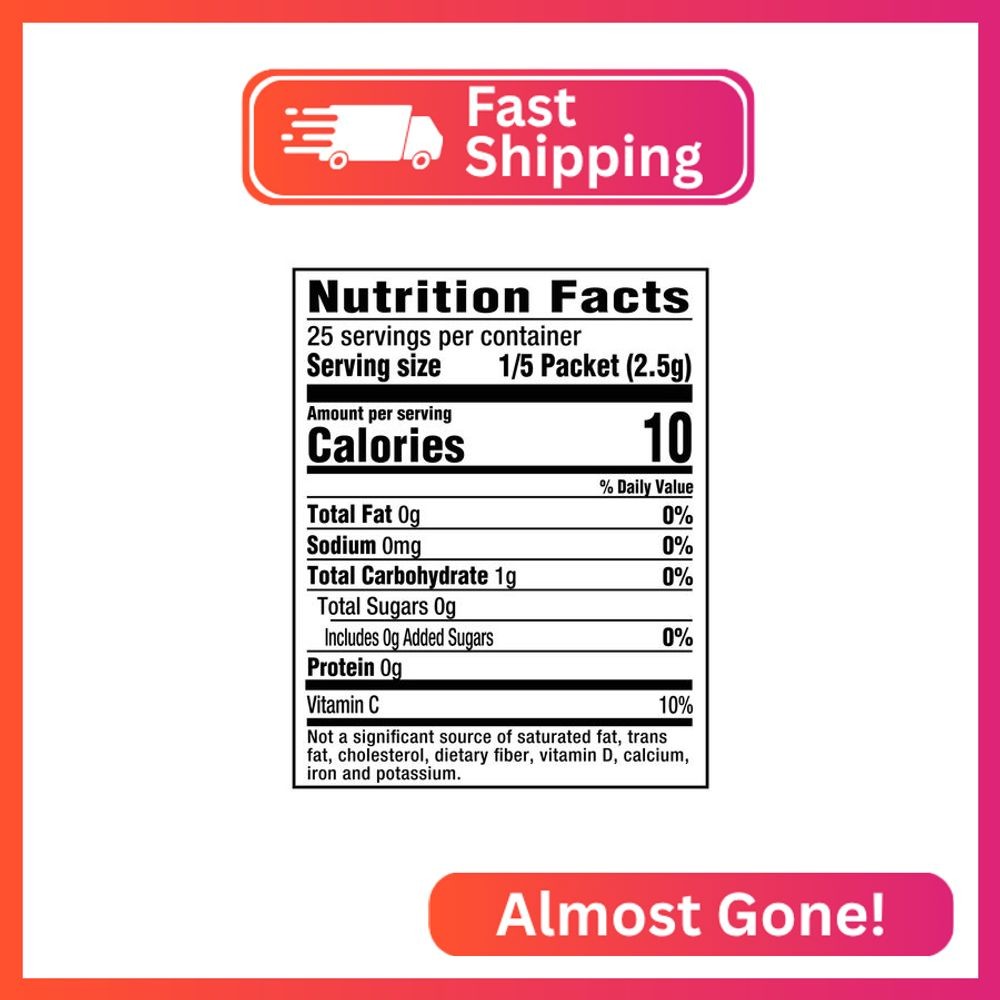 Crystal Light Drink Mix, 5 Pitcher Packets, for Flavorful Hydration and Shareabl