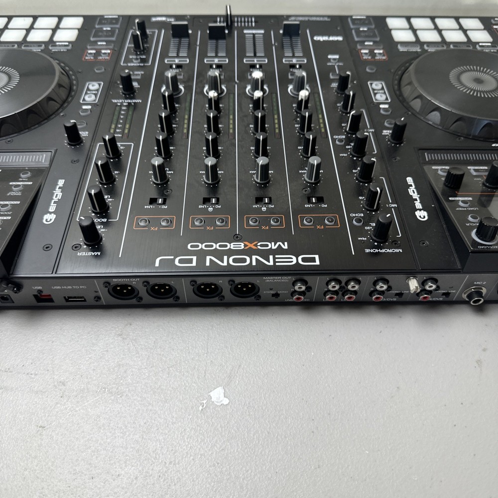 Denon DJ McX8000 Professional Standalone DJ Controller - READ DESCRIPTION
