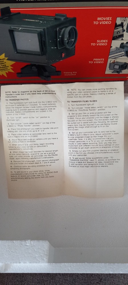 Ambico All-in-One Video Transfer