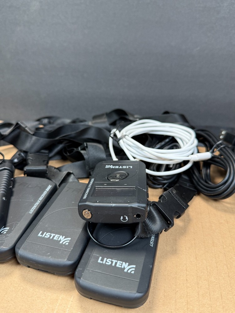 Listen Technologies LKR-12 ListenTALK Receiver Basic & Transceiver Ships Fast!!