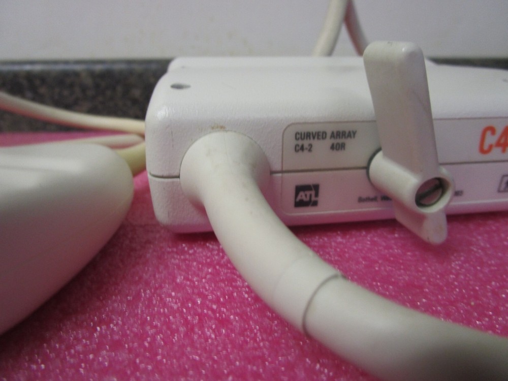 ATL C4-2 40R Curved Array Ultrasound Transducer Probe