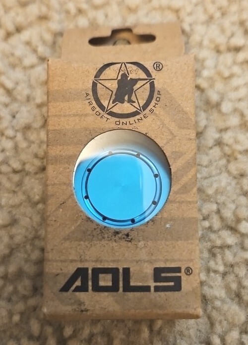 AOLS Piston Head with Ball Bearing Double O Ring Type - Blue