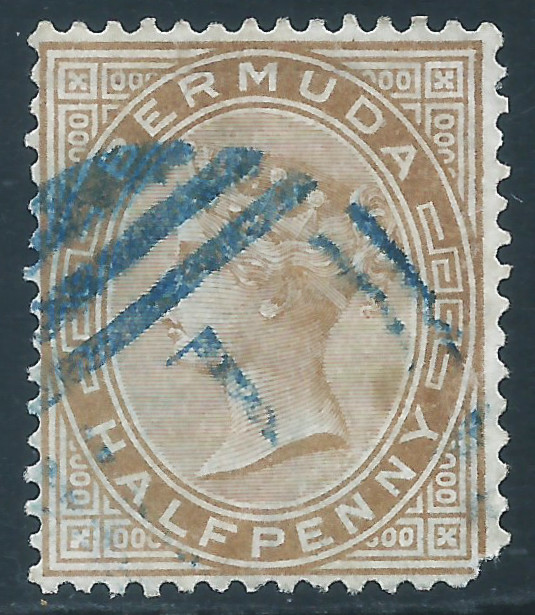 Bermuda, Sc #16, 1/2d Used