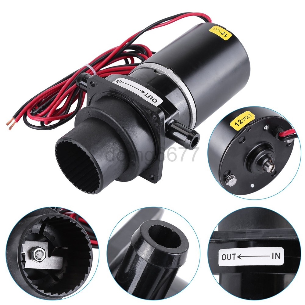 For Jabsco 37010 Electric Series Toilets 12V DC Motor Pump Assembly 37041-0010