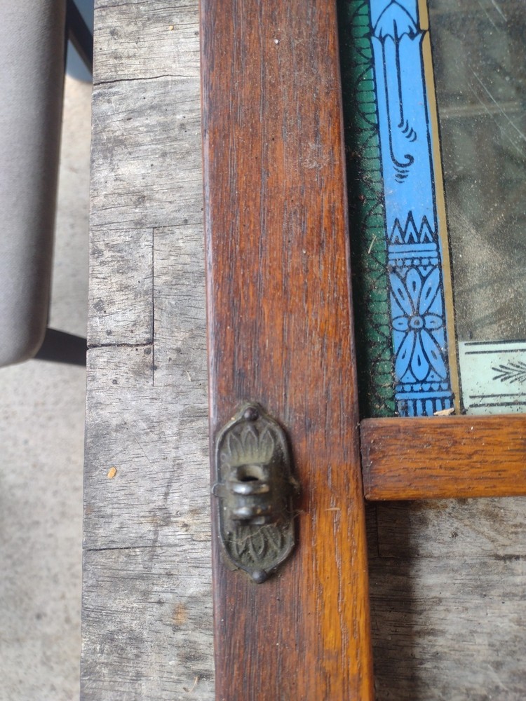 Blessed Be The Hold Name Vintage Mirror