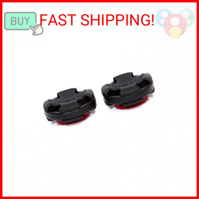 LimbSaver Broadband Dampener for Solid Limb Compound Bows, Black, 2-Pack