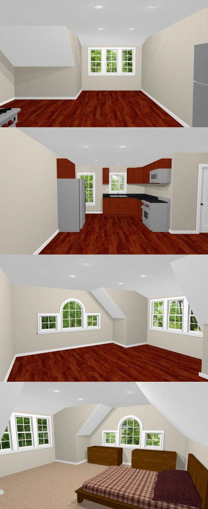 40x36 2-Car Garage -- 2,110 sqft -- PDF Floor Plan -- Model 10B