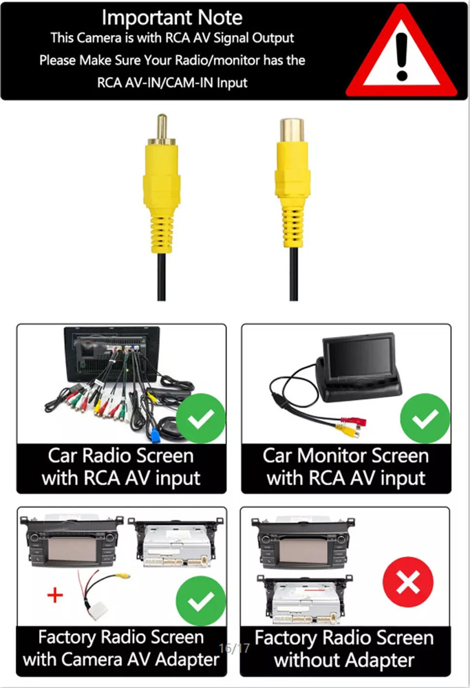Rear View Camera Interface For 2015 Mercedes-Benz W205 Reverse Backup Solution