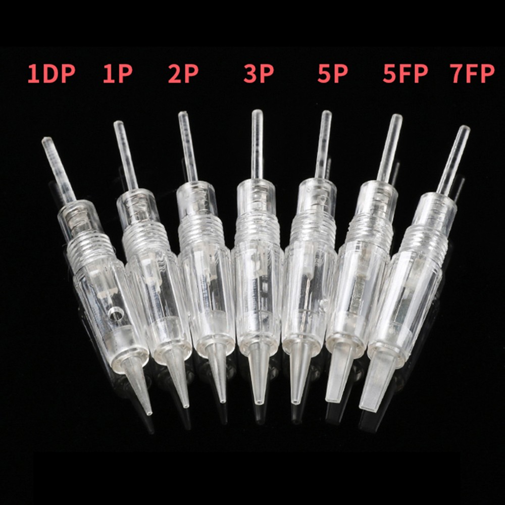 50x Multiple Size Replace Cartridges For Permanent Makeup Eyebrow Tattoo Device