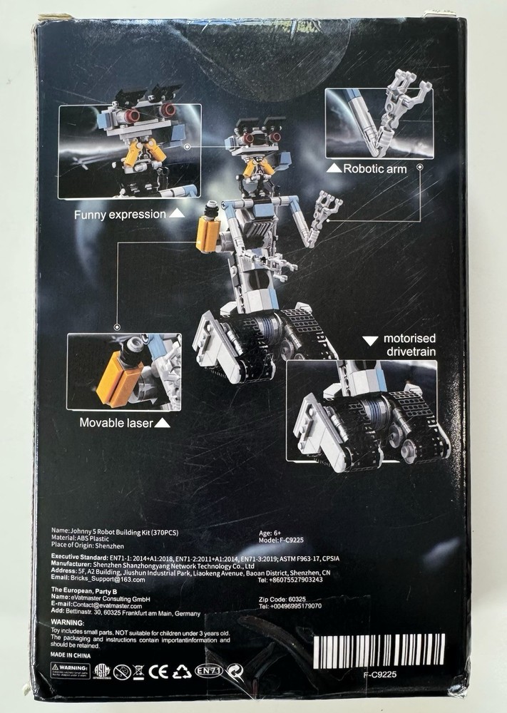 Vintage johnny 5 robot