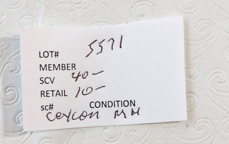 APC 5571 Ceylon MH scv $40 on circuiit sheets all identified