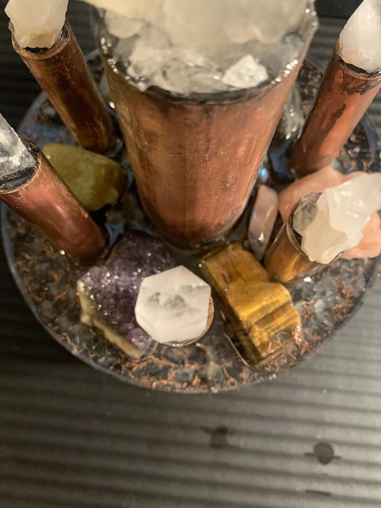 six shooter Orgonite chembuster