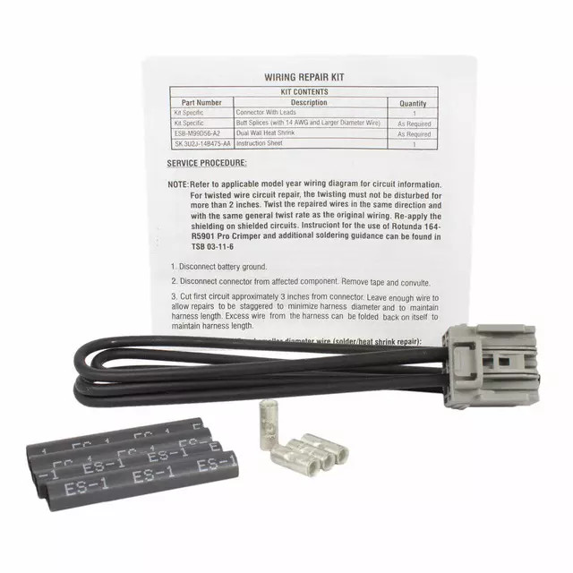 Genuine Motorcraft Voltage Converter Connector WPT-1177