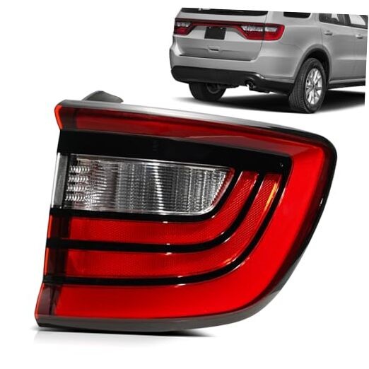 LED Tail Lights Compatible with 2014-2022 Dodge Durango Right Passenger Side