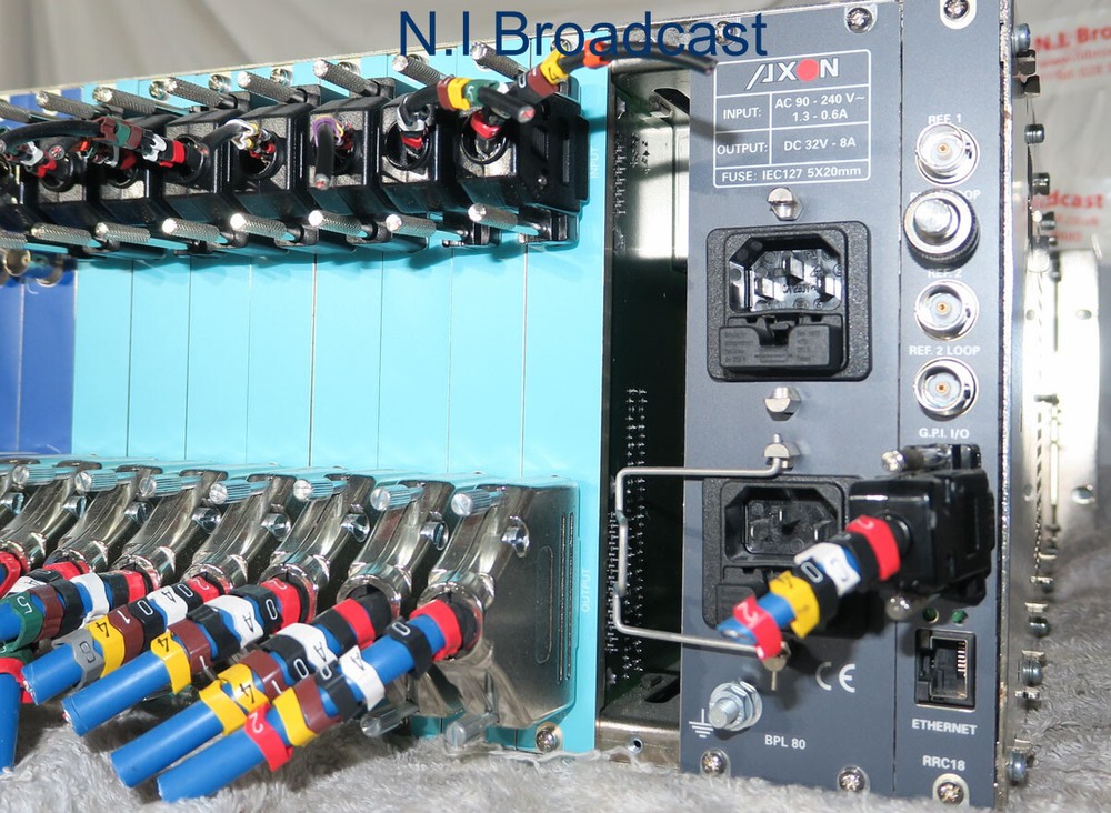 Axon synapse frame with Audio DAs, de embedders