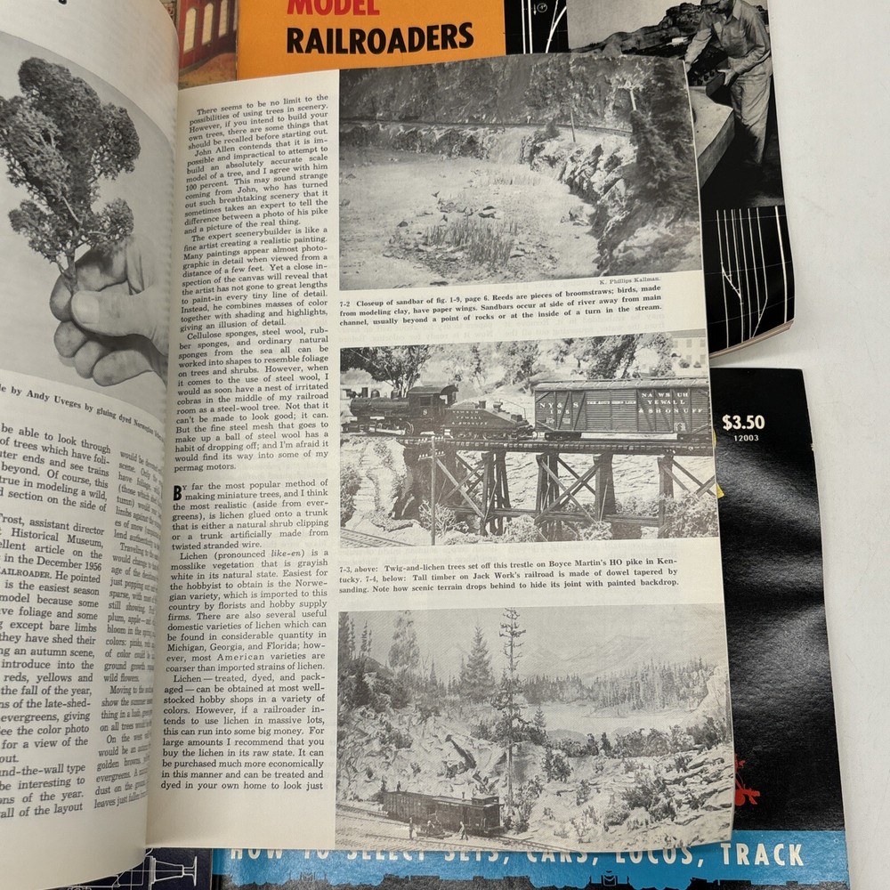 Vintage Train Five (5) Magazine Lot!