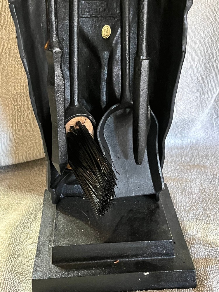 Reproduction Dutch Boy Fireplace Tool Set- 4pcs + Stand