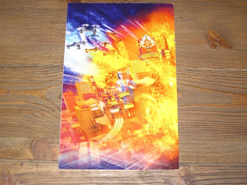Dialed In Jersey Jack Pinball Comic Book Flyer/ Ad / Brochure