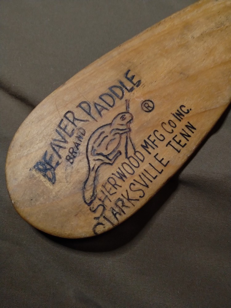 Beaver Brand Paddle Salesmans Sample