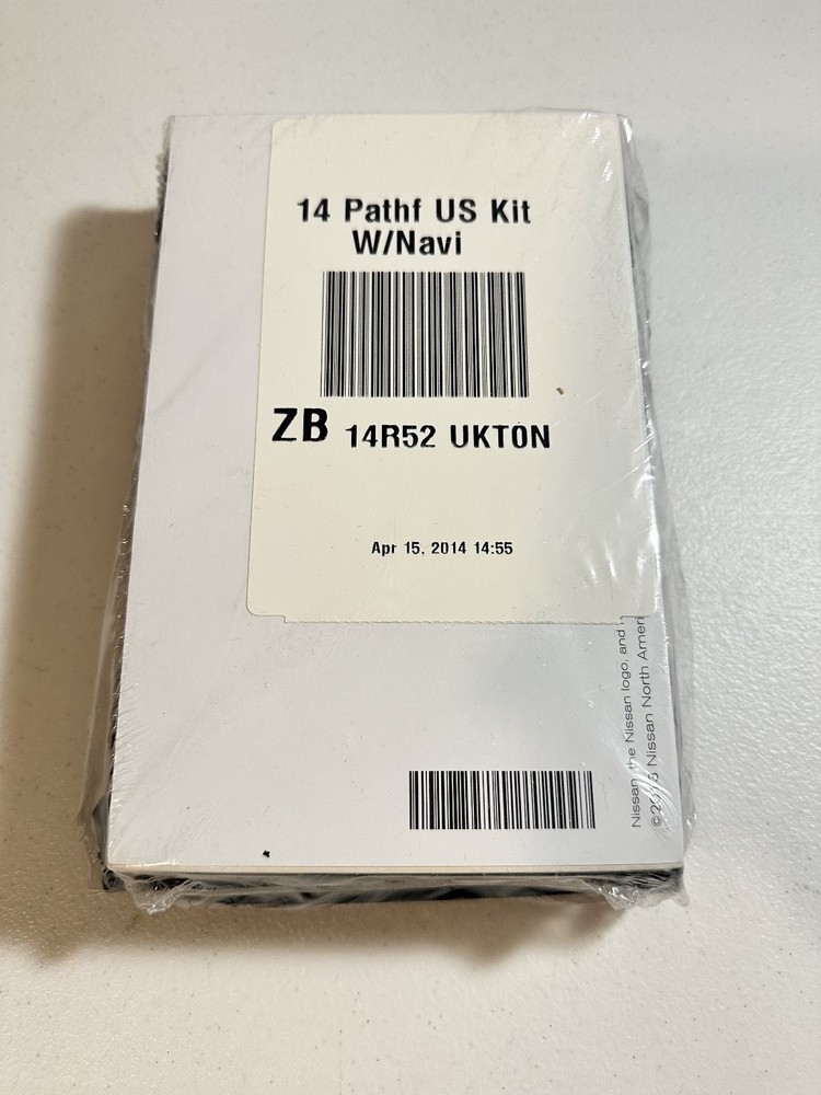 2014 Nissan Pathfinder Sealed Owners Manual