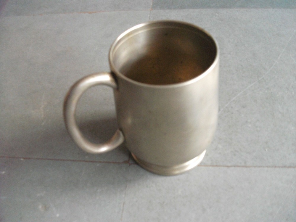 Vintage Brass Handcrafted Solid Unique Shape Cup, Collectible