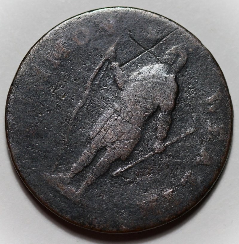 1788 Massachusetts Colonial Copper Cent