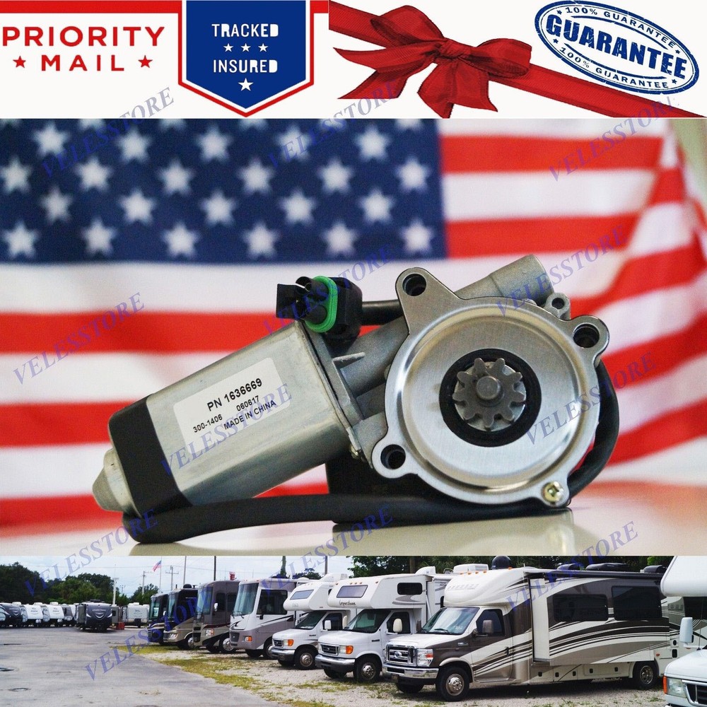 Rv Step Motor New SP1636669 For Stromberg Carlson Lippert Frigette Kwikee Coach
