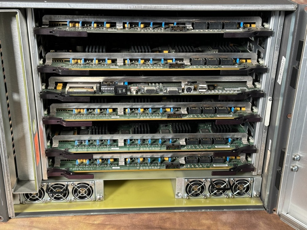 Grass Valley Karrera Classic Frame 96 inputs X 48 outputs. 4 ME’s