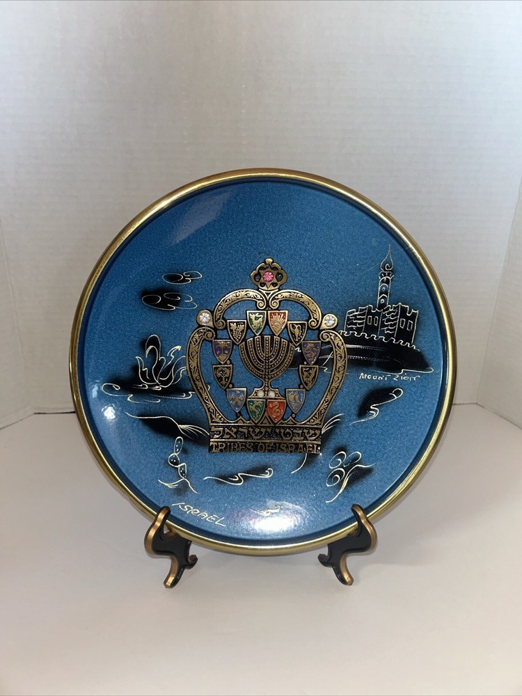 tribes of israel plate.