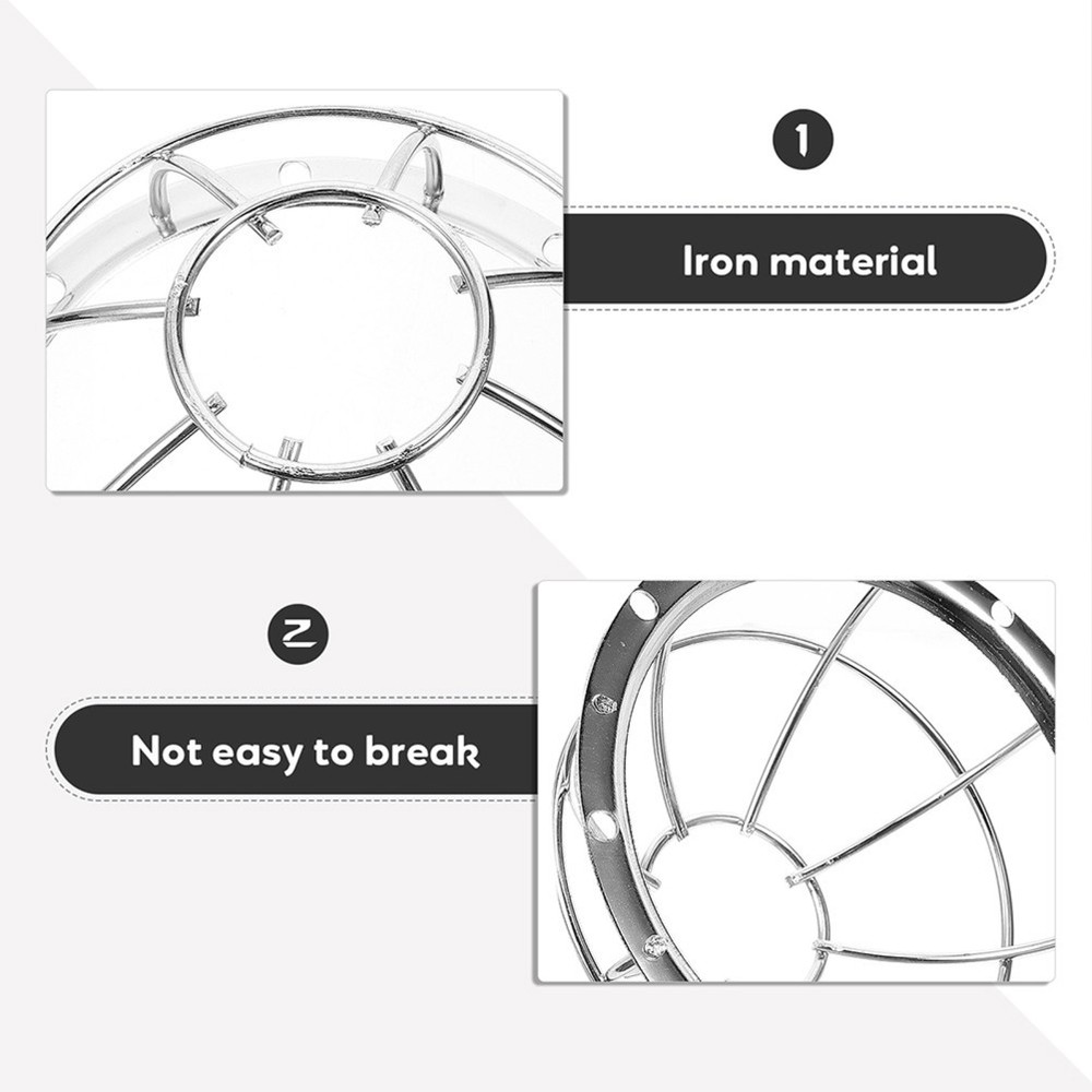 2 PCS Sprinkler Head Cap Fire Enclosure Alarm Detector Protective Shield