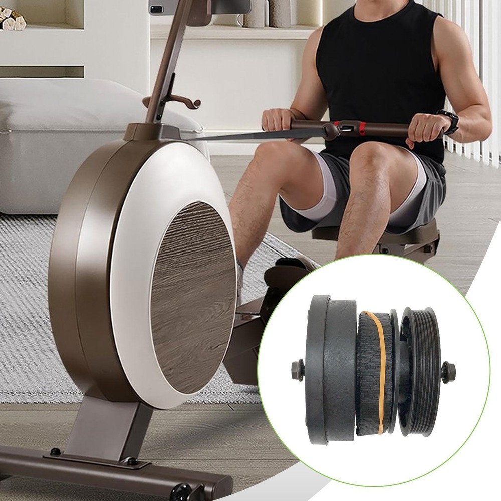 Webbing Damper Pulley Spring Group Resistance Belt Elastic System Rowing Machine