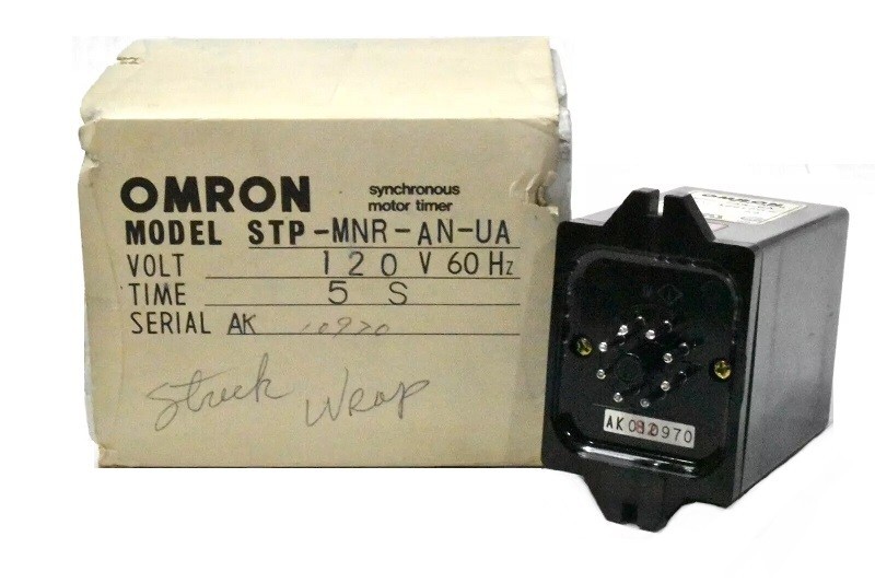 Omron STP-MNR-AN-UA Timer Module 0-5 Sec