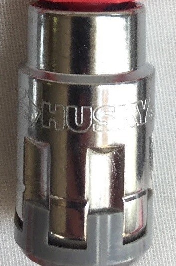 Husky Pass-Thru Socket 3/8" Drive 11 mm Socket UNIVERSAL 12 point Max Axess