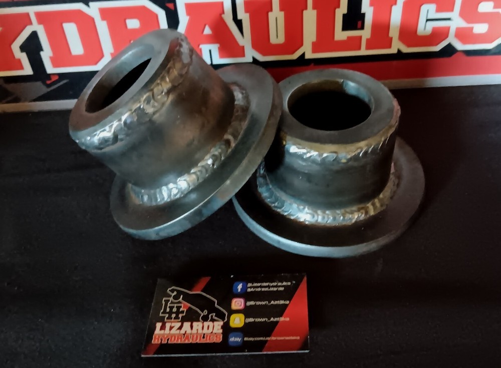 Lowrider Hydraulics *Pre-welded Deep Rear coil over Cups (1 Pair)