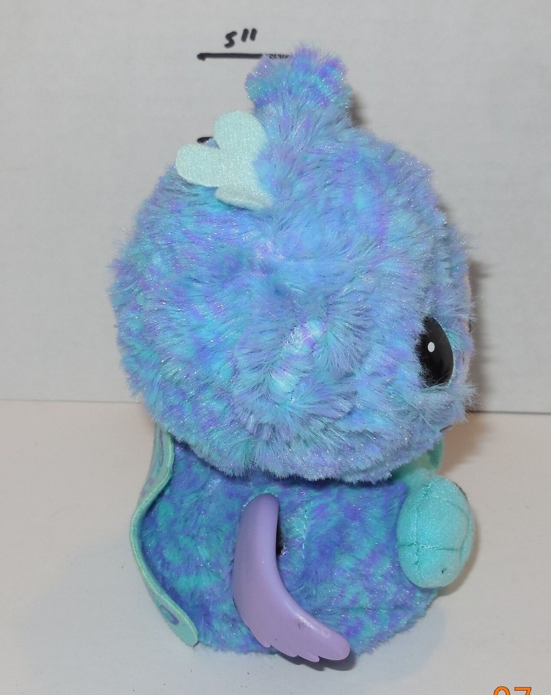 Hatchimals Interactive Creature Surprise Giraven Hatched Cyan 6" Blue
