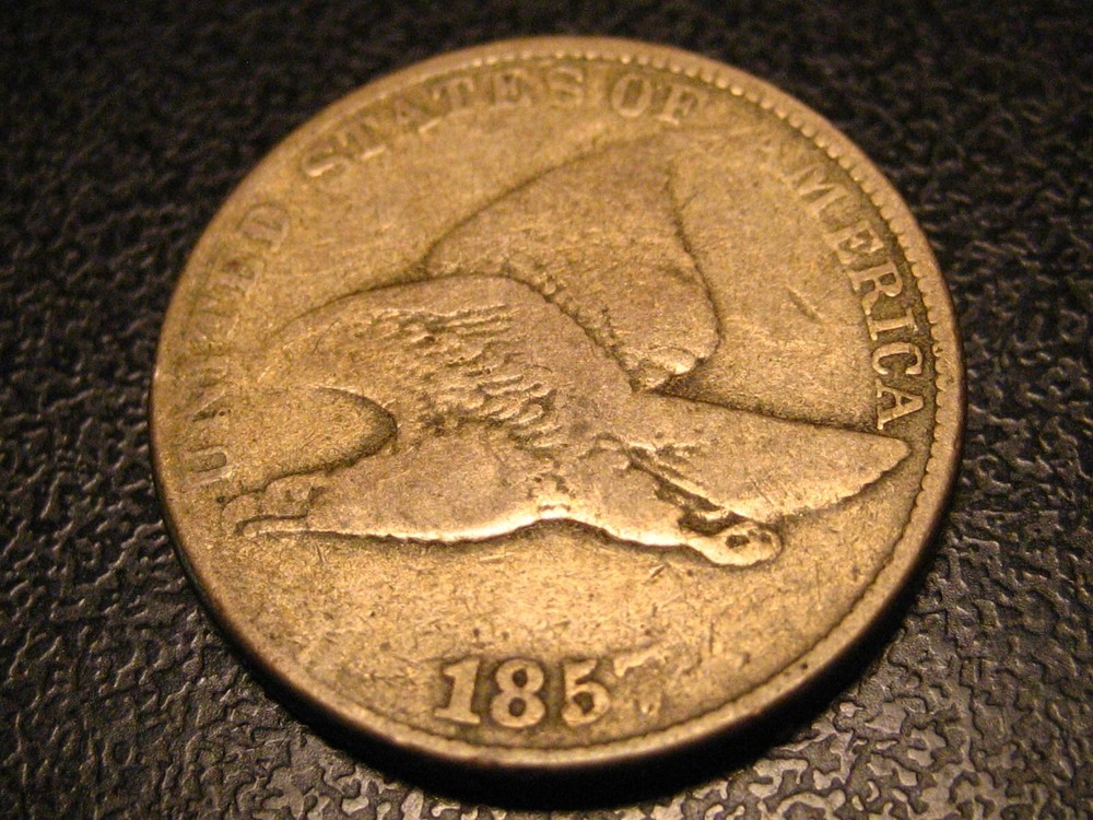 1857 Flying Eagle Cent VG