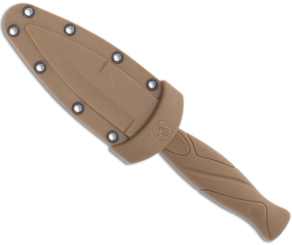 Smith & Wesson Fixed Boot knife 2.95" Spear Point Blade W. Sheath 1100073
