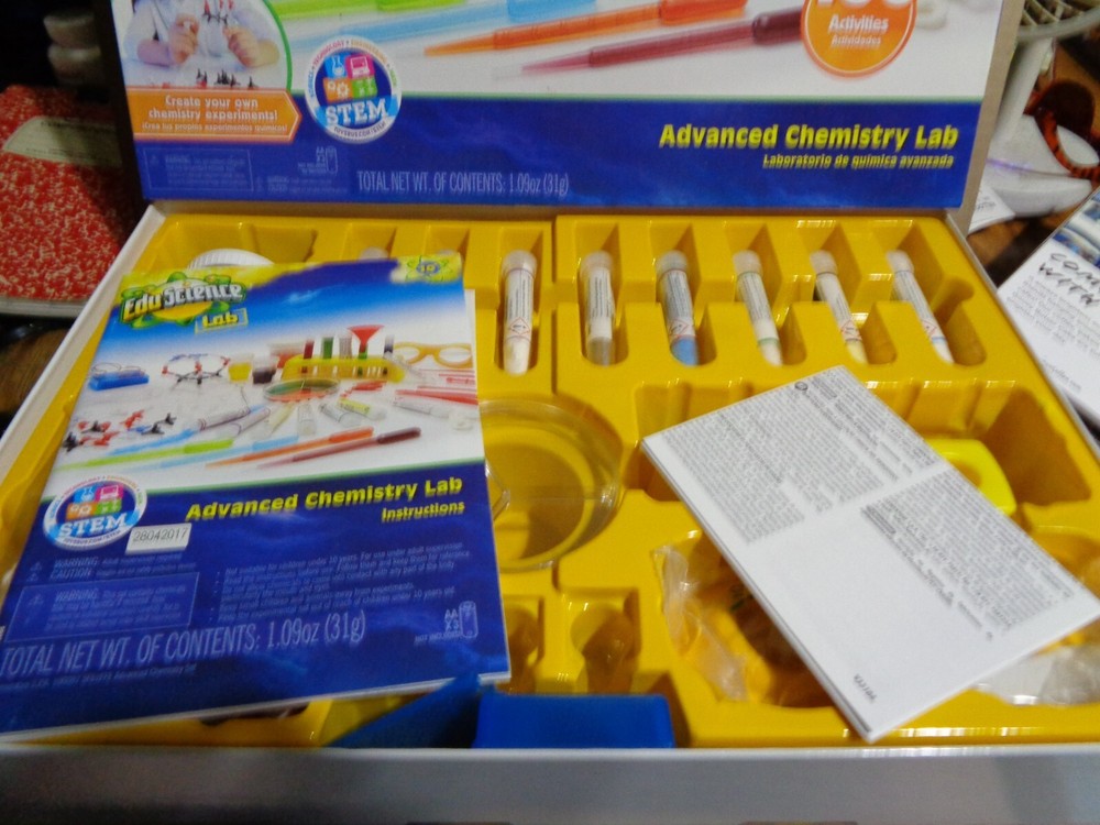 EDU SCIENCE ADVANCED CHEMISTRY LABORATORY 199 ACTIVITIES EDUCATIONAL