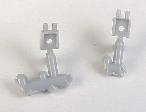 Cal-Scale Ho HORN MOUNT BRACKET 2pcs Pla - #620