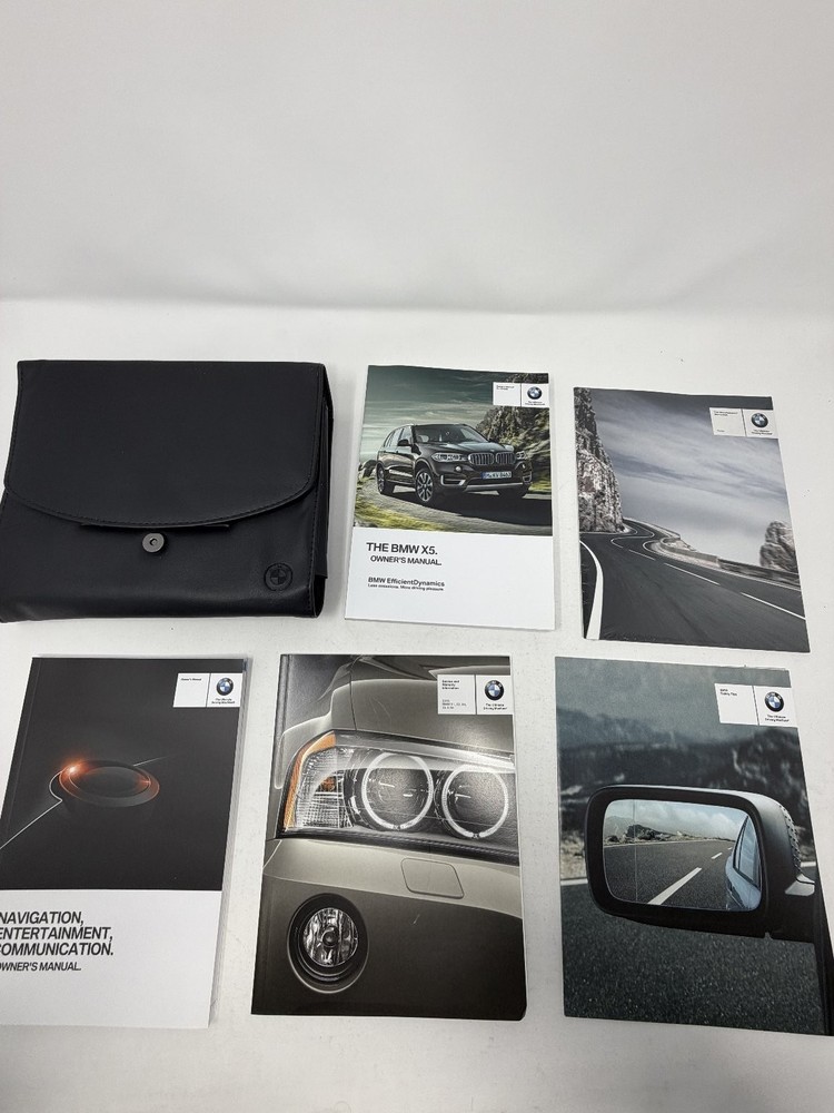 2016 BMW X5 Owners Manual OEM Set