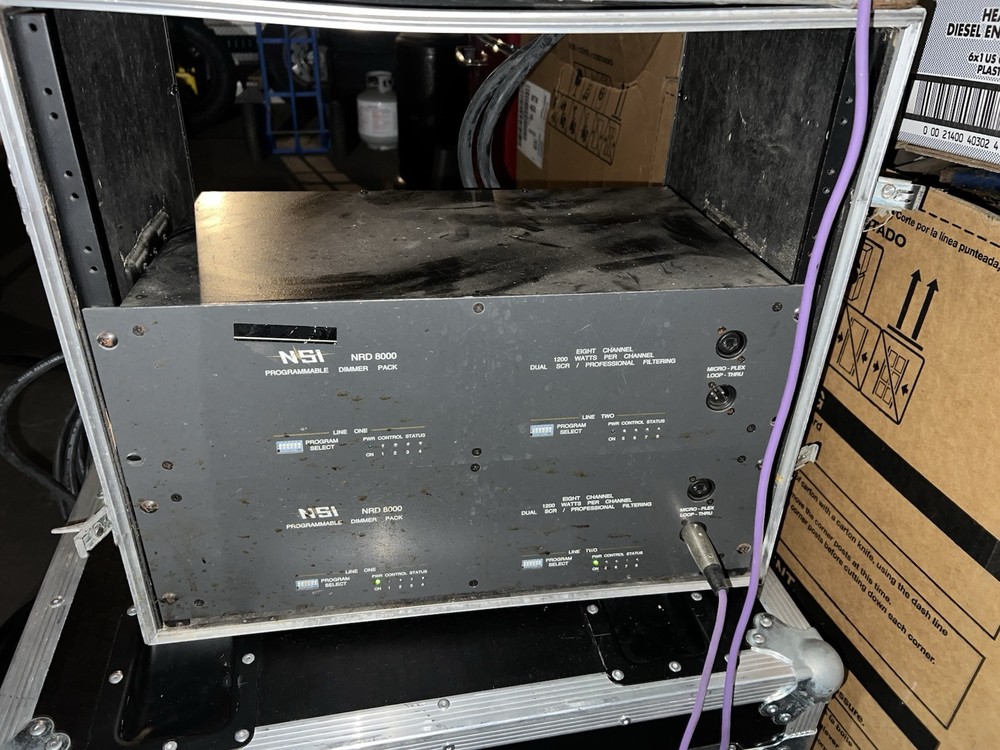 Tom Cat Par 64, Rack, NSI Dimmer Packs