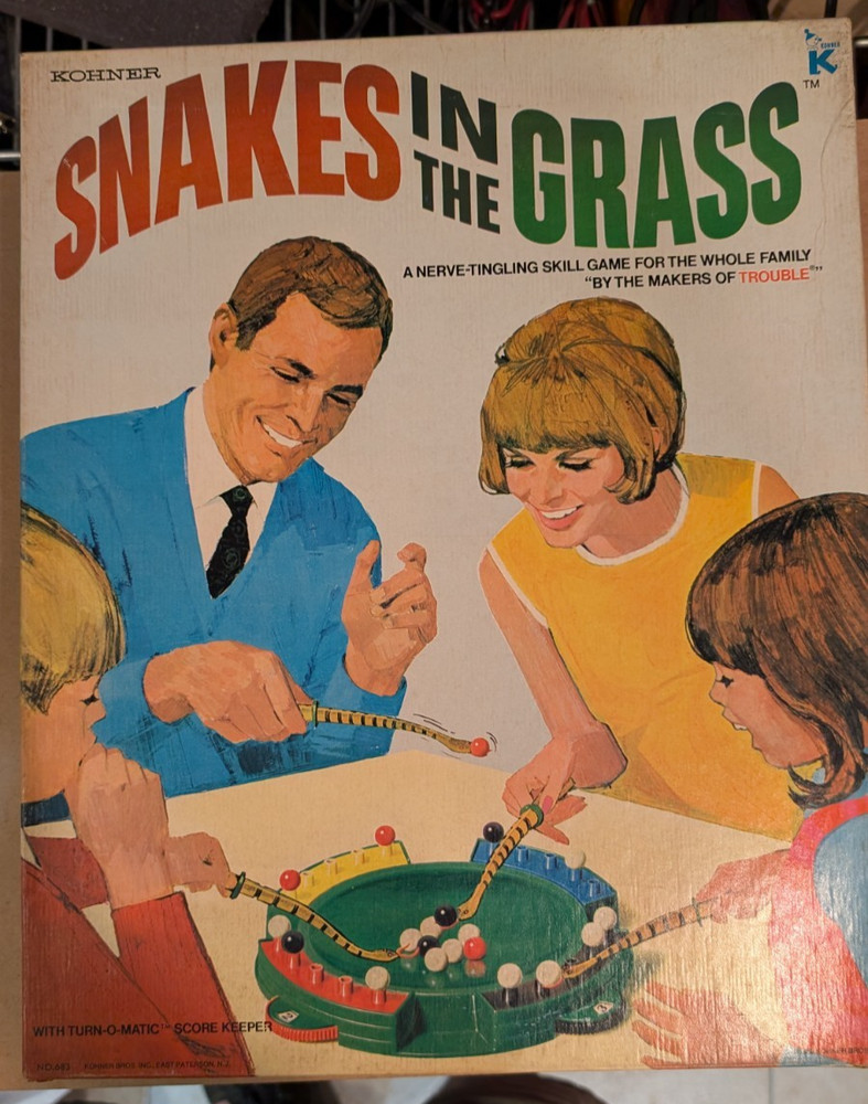 Kohner Snakes In The Grass Game complete 1969