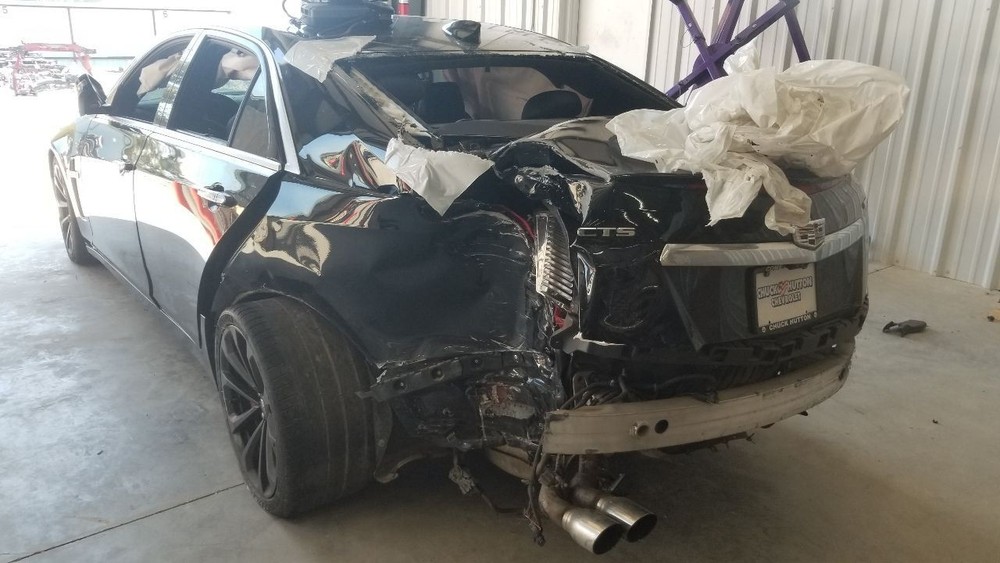 18 CADILLAC CTS-V STEERING COLUMN ASSEMBLY 84146282