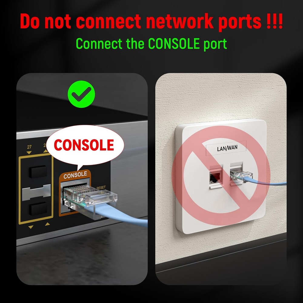 USB-C Cisco Console Cable,OIKWAN 6ft USB Type C 6 ft 1-Pack, Blue usb-c