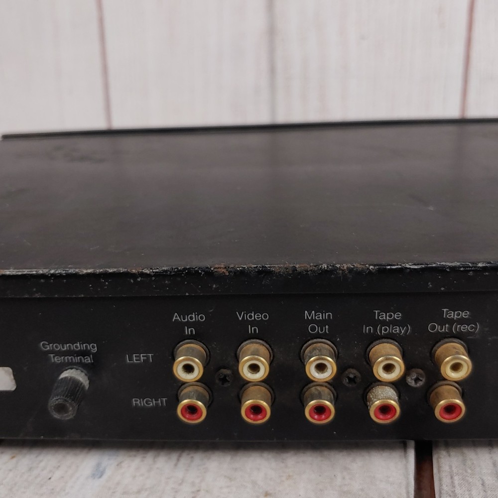MISSING LIGHTS AudioSource EQ 100 Graphic Equalizer and Spectrum Analyzer TESTED