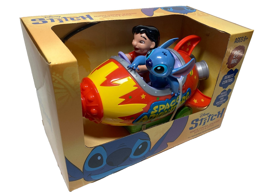 SPACESHIP ROCKET LILO & STITCH Remote Control Toy Disney Wireless