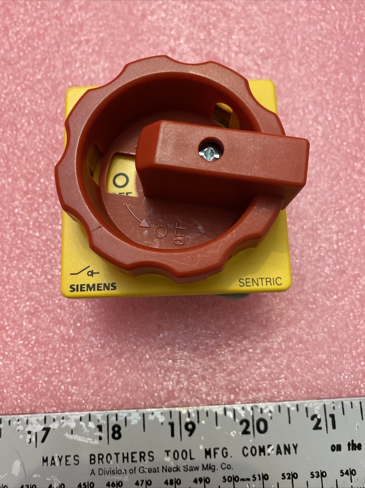 Siemens Sentric On Off Switch