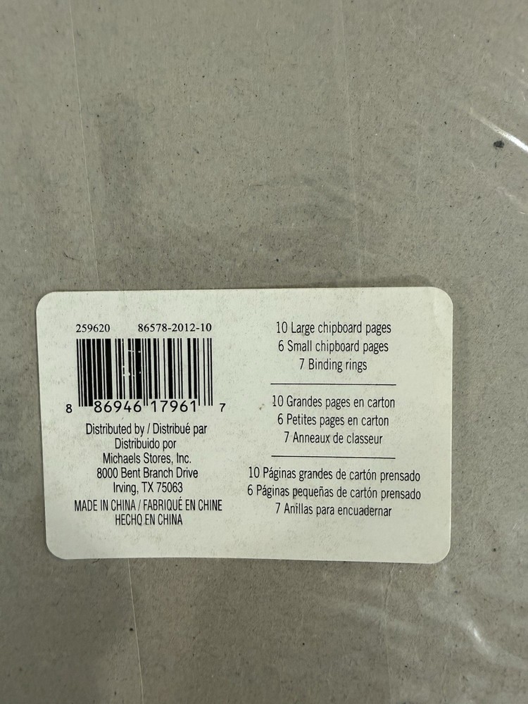 Recollections 23 Pc Chipboard Kit, Two Sizes, NEW