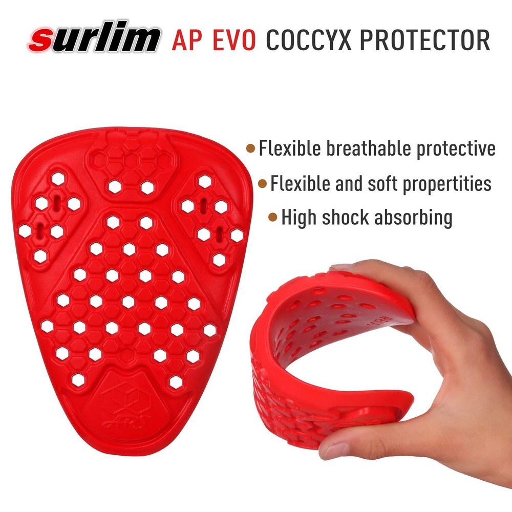 Coccyx Protector CE Insert Armor Motorcycle Pants Replacement Pads